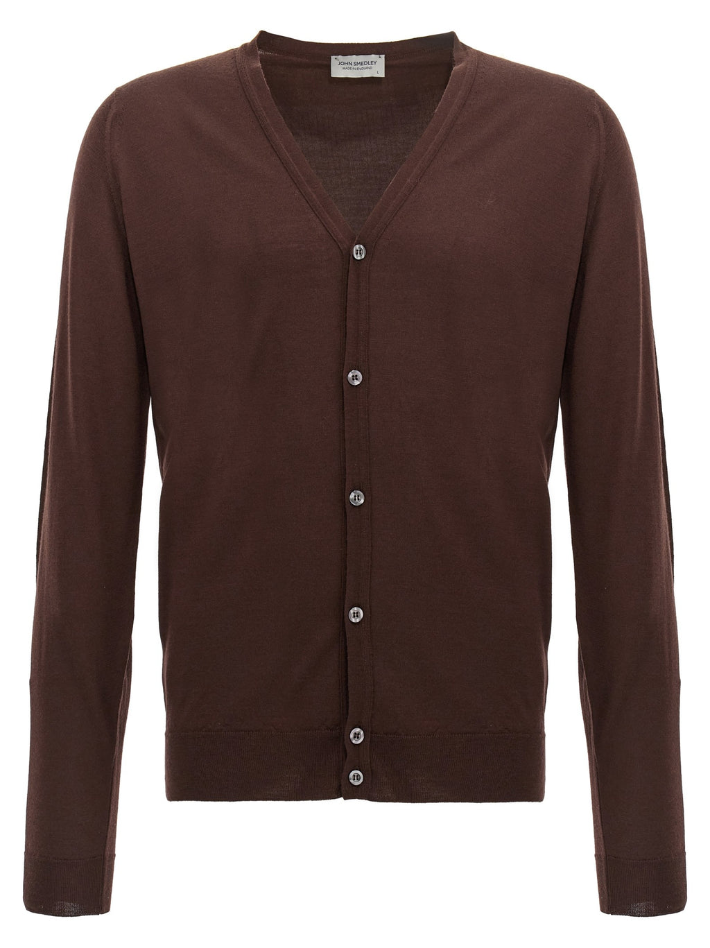 John Smedley Petworth Cardigan Brown