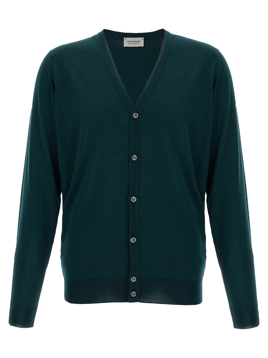 John Smedley Petworth Cardigan Green