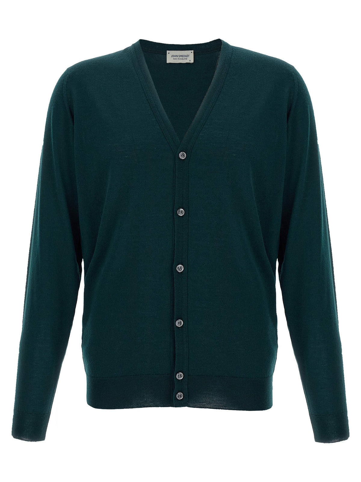 John Smedley Petworth Cardigan Green