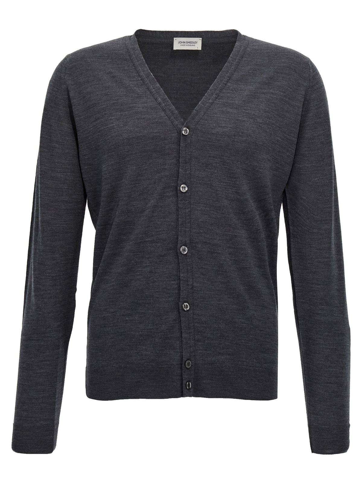 John Smedley Petworth Cardigan Grey