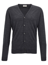 John Smedley Petworth Cardigan Grey