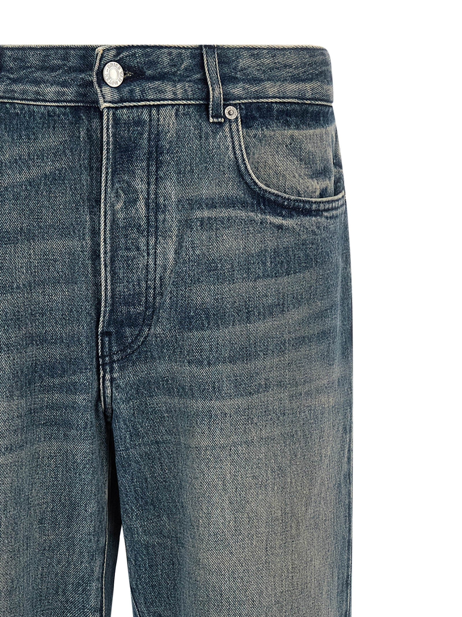 Dries Van Noten Peyter Jeans Blue