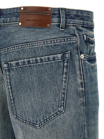 Dries Van Noten Peyter Jeans Blue