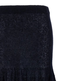 Magda Butrym Knitwear Skirt Skirt Blue