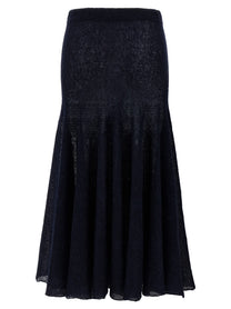 Magda Butrym Knitwear Skirt Skirt Blue