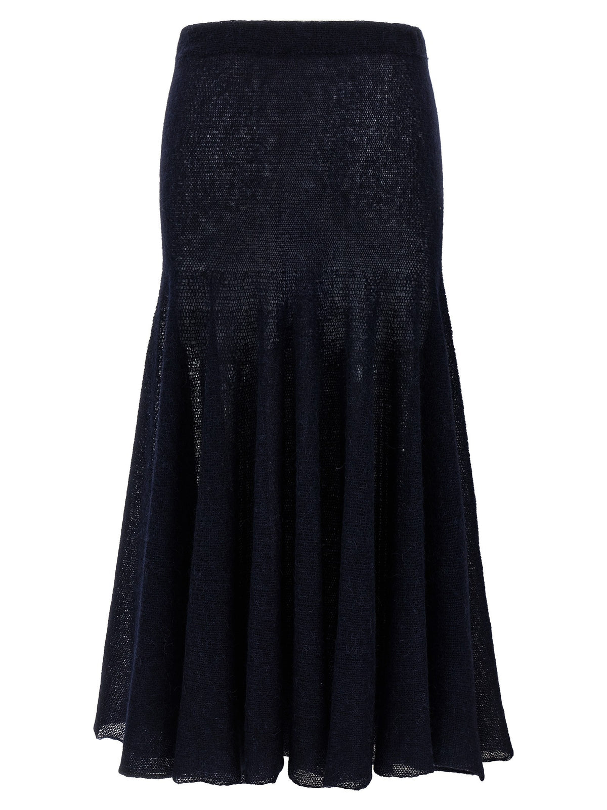 Magda Butrym Knitwear Skirt Skirt Blue, view 2