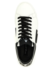 Philipp Plein Phantom Kick$ Sneakers White