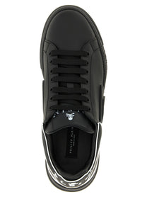 Philipp Plein Phantom Kick$ Sneakers Black