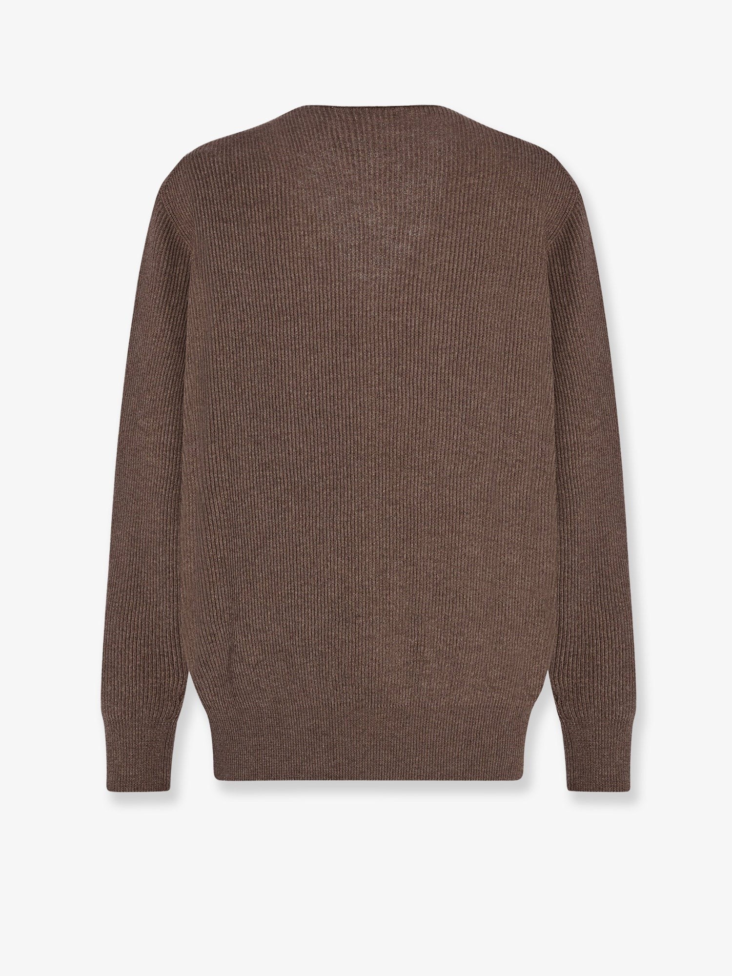 The Row Women's Phef Cotton and Cashmere Blend Sweater Brown