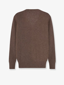 The Row Women's Phef Cotton and Cashmere Blend Sweater Brown
