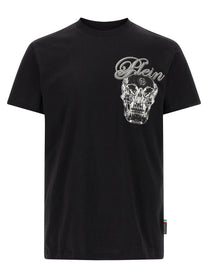 PHILIPP PLEIN - PHILIPP PLEIN - ’Glass Skull’ T-shirt - Men’s Top