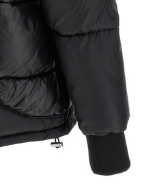 PHILIPP PLEIN - PHILIPP PLEIN - Logo patch down jacket - Men’s Outerwear