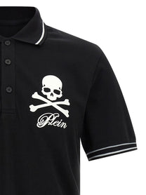 PHILIPP PLEIN - PHILIPP PLEIN - ’Skull &amp; Bones’ polo shirt - Men’s Top
