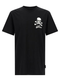 PHILIPP PLEIN - PHILIPP PLEIN - ’Skull &amp; Bones’ print T-shirt - Men’s Tops