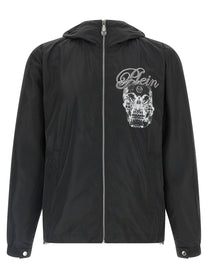 PHILIPP PLEIN - PHILIPP PLEIN - ’Glass Skull’ anorak - Men’s Outerwear
