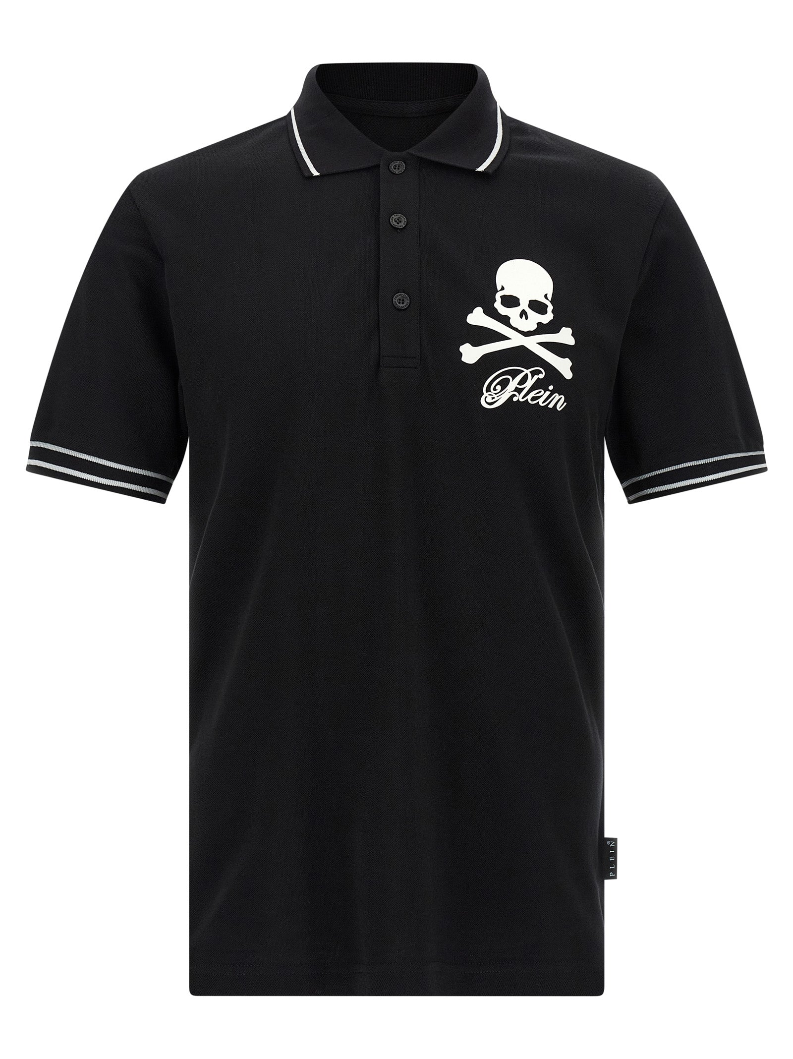 PHILIPP PLEIN - PHILIPP PLEIN - ’Skull &amp; Bones’ polo shirt - Men’s Top