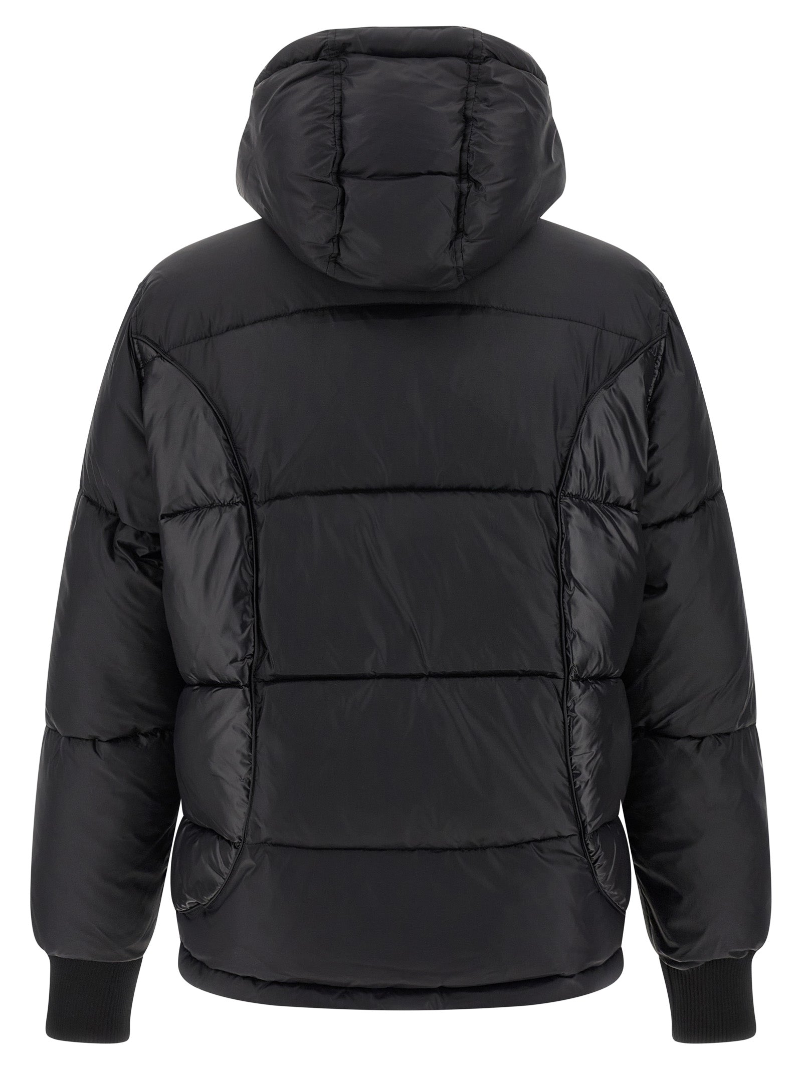 PHILIPP PLEIN - PHILIPP PLEIN - Logo patch down jacket - Men’s Outerwear