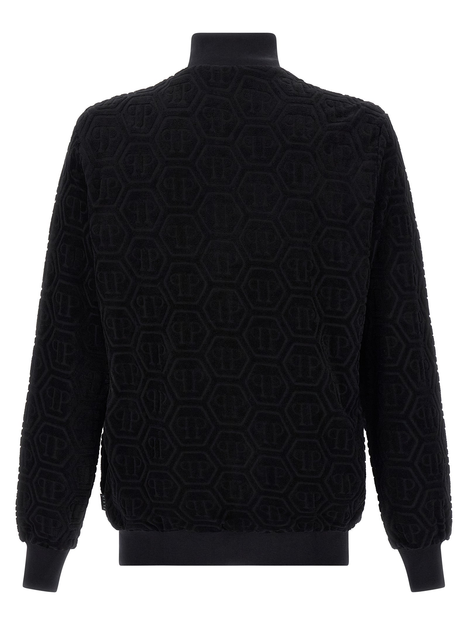 PHILIPP PLEIN - PHILIPP PLEIN - Jacquard monogram sweatshirt - Men’s Sweatshirts