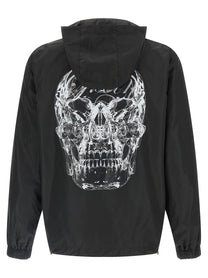 PHILIPP PLEIN - PHILIPP PLEIN - ’Glass Skull’ anorak - Men’s Outerwear