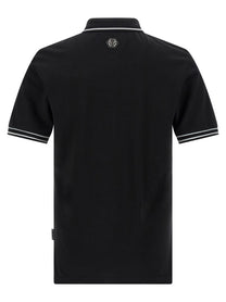 PHILIPP PLEIN - PHILIPP PLEIN - ’Skull &amp; Bones’ polo shirt - Men’s Top