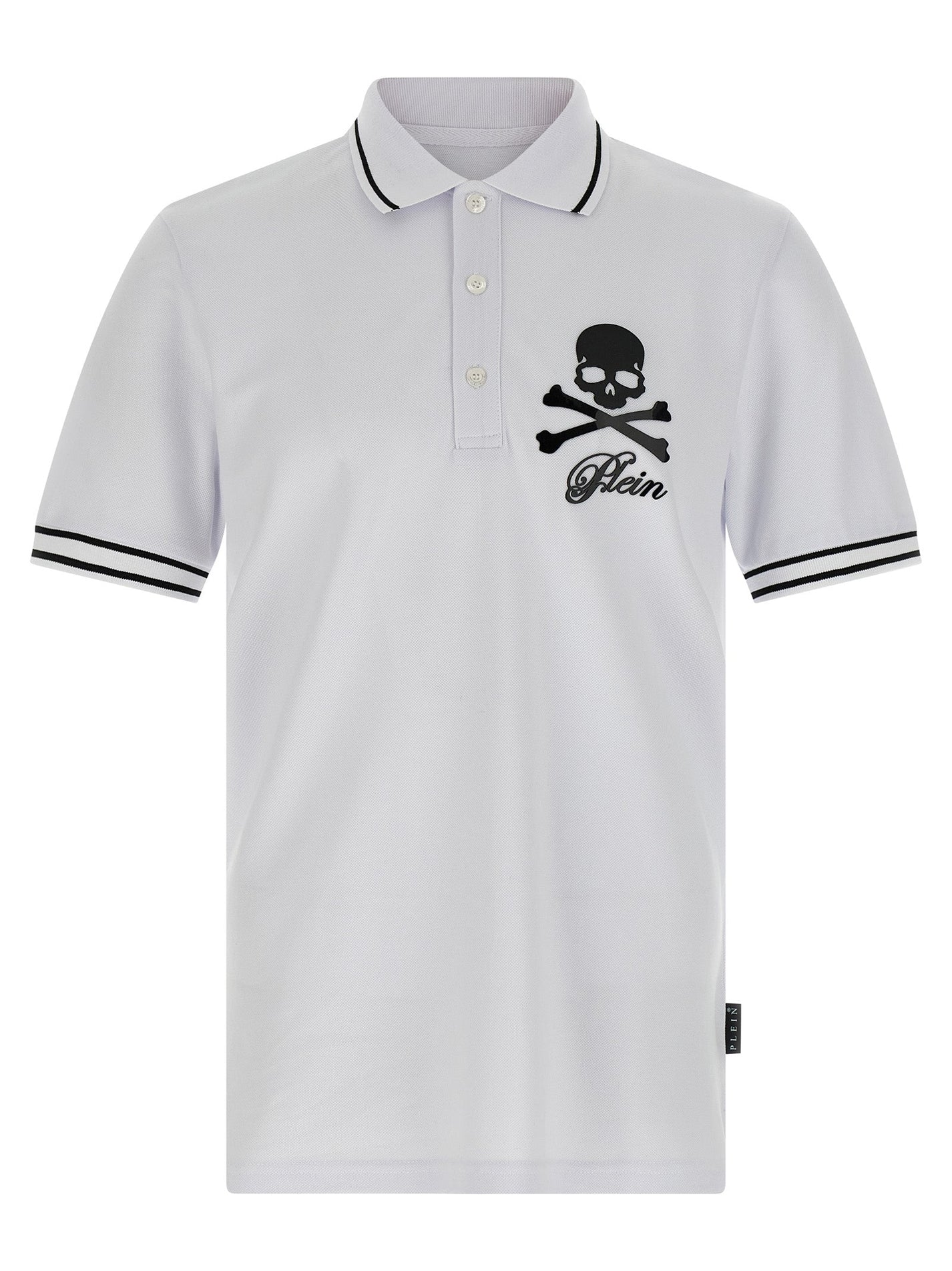 PHILIPP PLEIN - PHILIPP PLEIN - ’Skull &amp; Bones’ polo shirt - Men’s Top