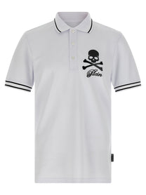 PHILIPP PLEIN - PHILIPP PLEIN - ’Skull &amp; Bones’ polo shirt - Men’s Top