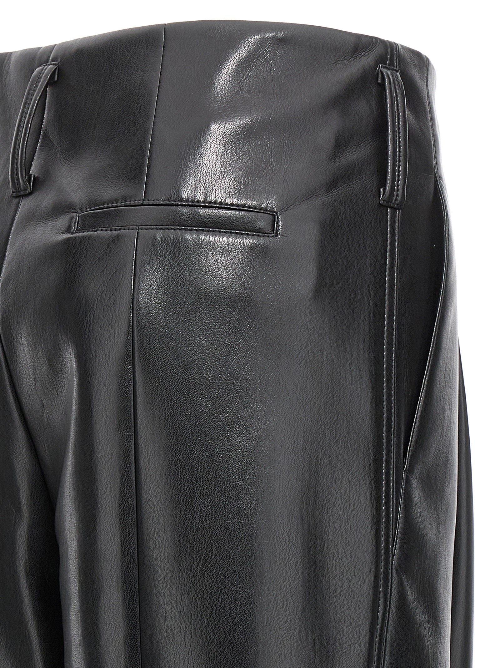 PHILOSOPHY - PHILOSOPHY - Faux leather trousers - Women’s Pants
