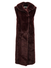 PHILOSOPHY - PHILOSOPHY - Extra long faux fur vest - Women’s Outerwear