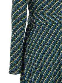 Diane Von Furstenberg Phoenix Reversible Dress Gold