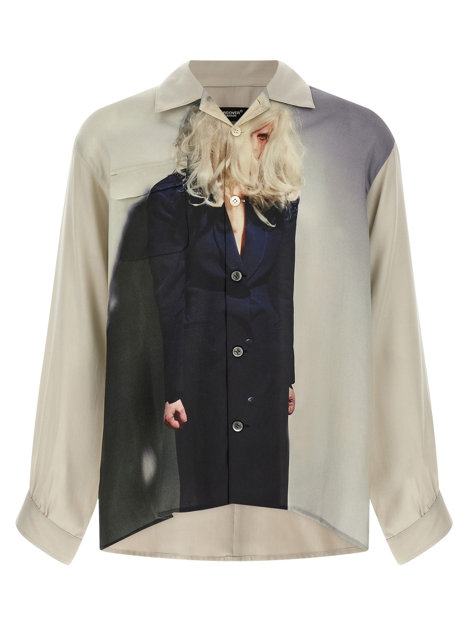 Undercover Photo Print Shirt Beige