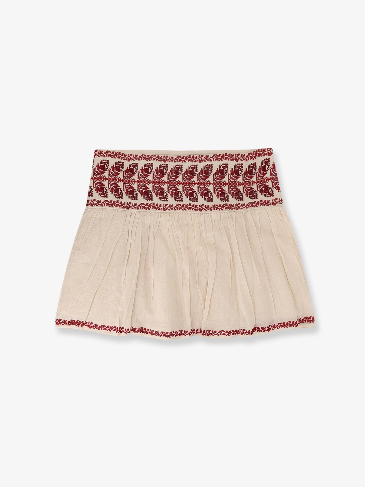Isabel Marant Étoile Women's Picadilia Certified Cotton Skirt Beige