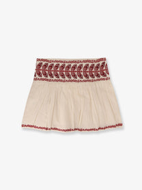 Isabel Marant Étoile Women's Picadilia Certified Cotton Skirt Beige