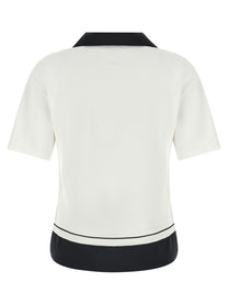 Goldbergh Piccola Polo Shirt Active Line White