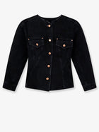 3x1 Women's Pick Dumbo Jacket in Black Denim Black