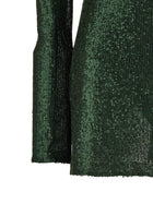Norma Kamali Pickleball Dress Green, view 4