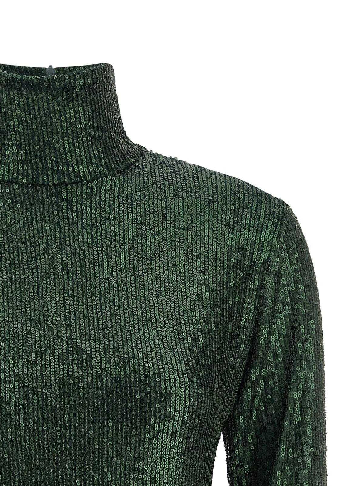Norma Kamali Pickleball Dress Green, view 3