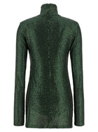 Norma Kamali Pickleball Dress Green, view 2