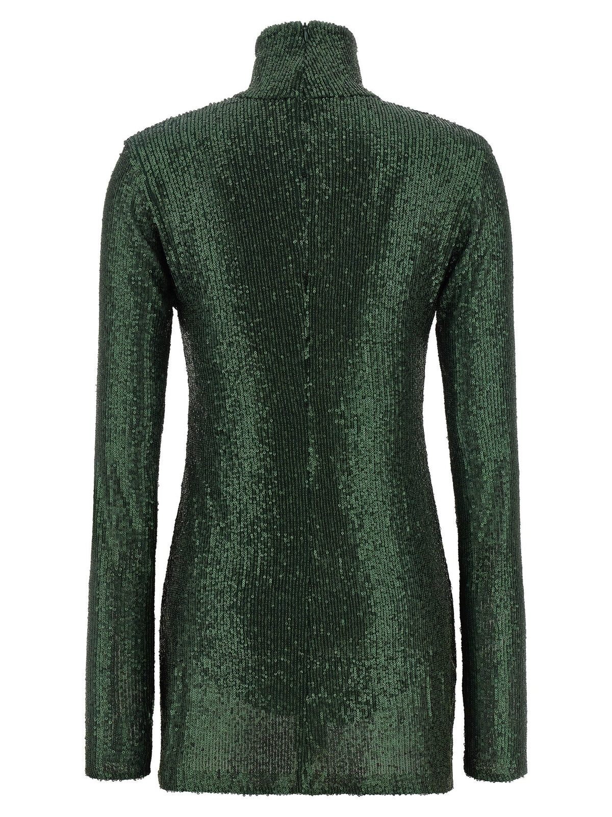 Norma Kamali Pickleball Dress Green, view 2