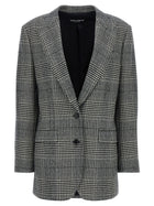 Dolce &amp; Gabbana Pied De Poule Blazer White