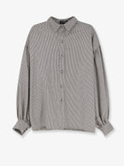 Actualee Women's Pied De Poule Shirt Black