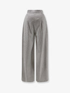 Actualee Women's Pied De Poule Trousers Black, view 2