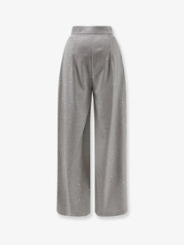 Actualee Women's Pied De Poule Trousers Black