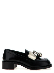 PRADA Piercing Loafers Black