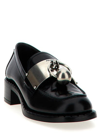 PRADA Piercing Loafers Black