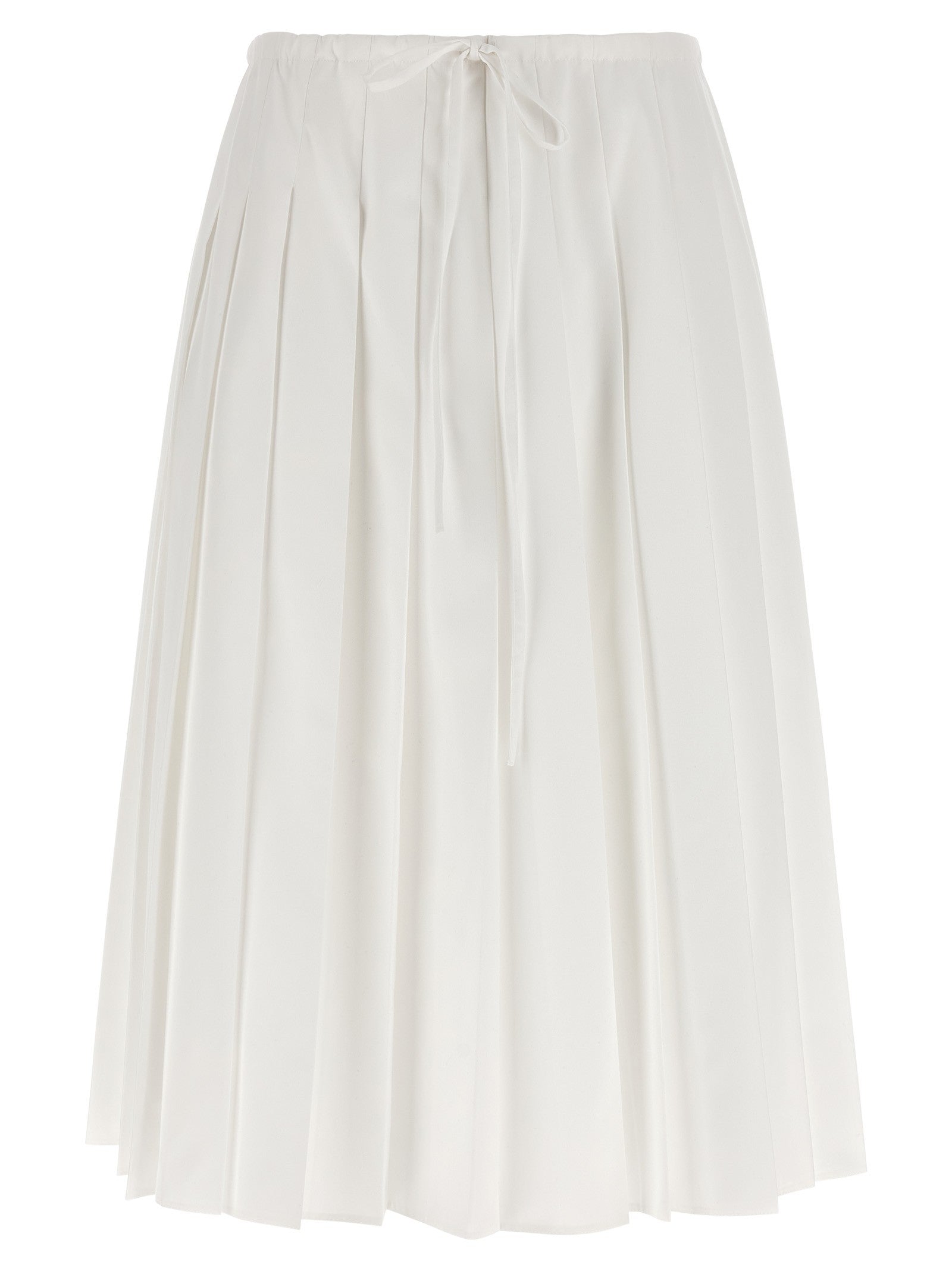 PRADA Pighe Skirt White