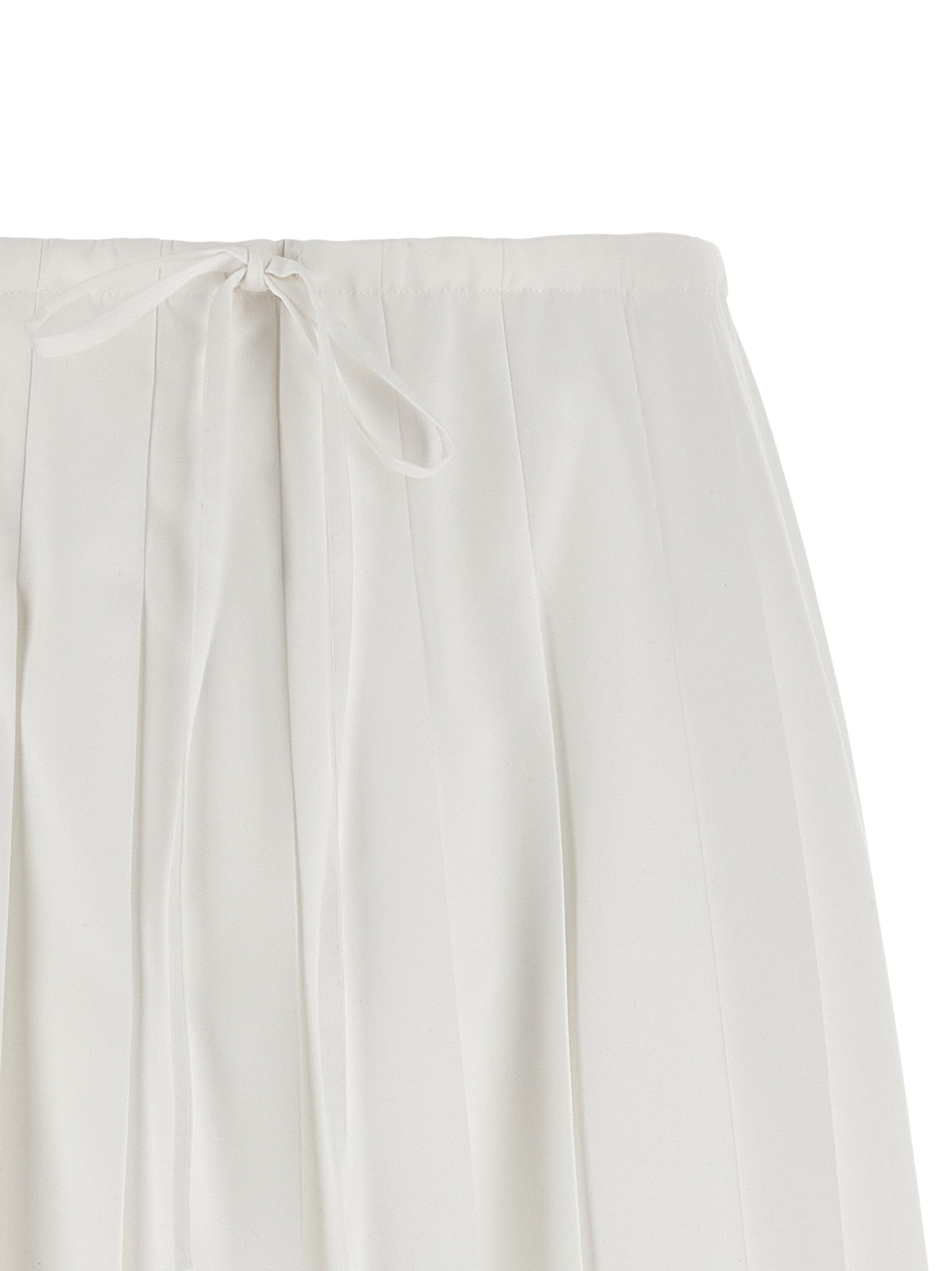PRADA Pighe Skirt White