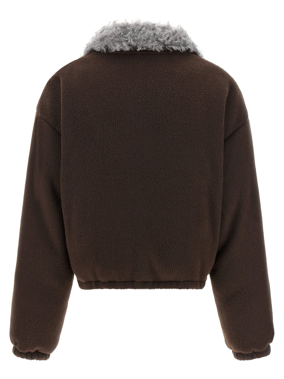 Miu Miu Pile Down Jacket Brown, view 2