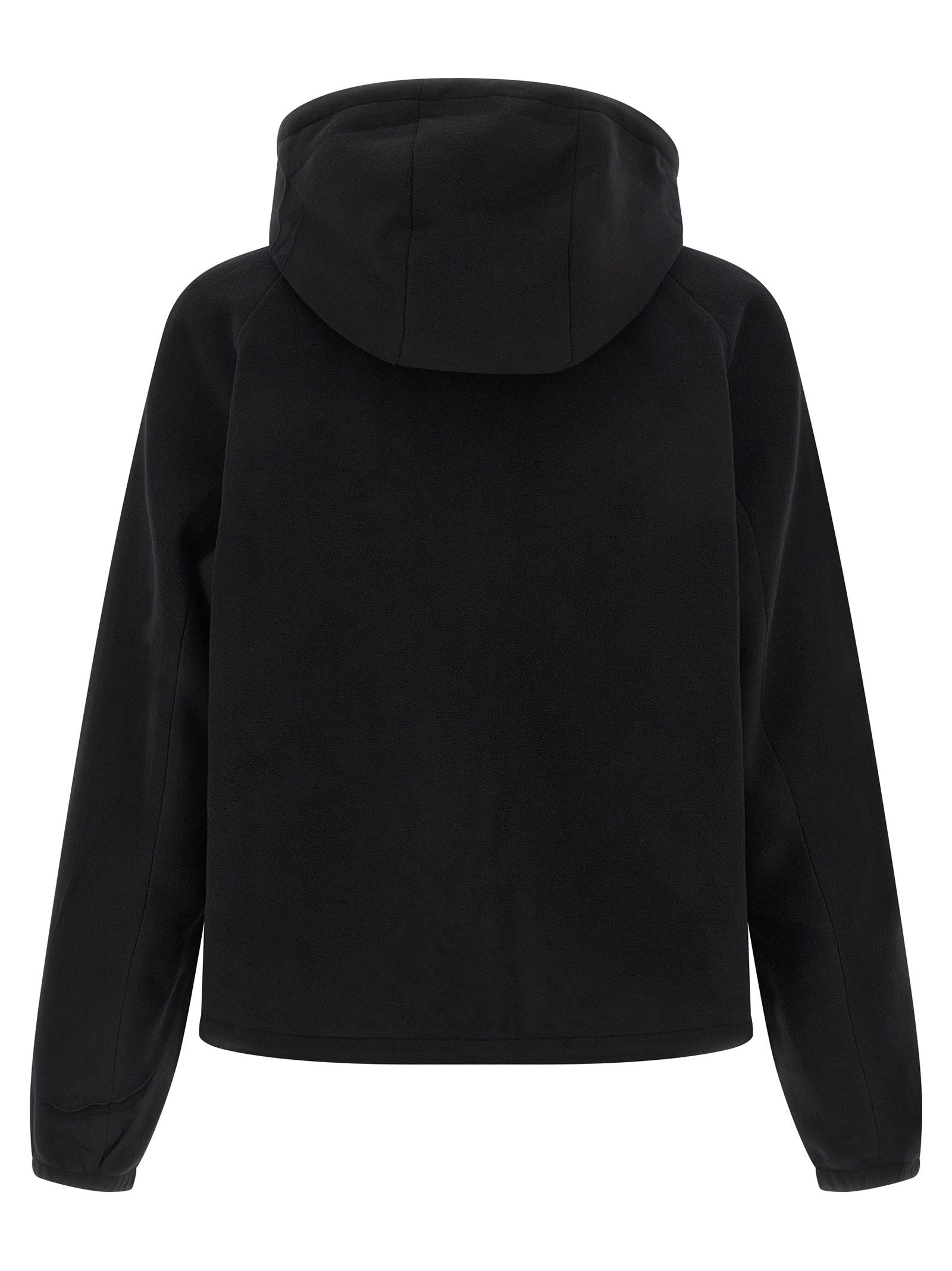 PRADA Pile Tec Hooded Jacket Black