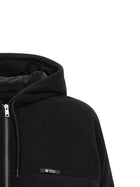 PRADA Pile Tec Hooded Jacket Black, view 3
