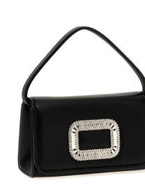 Roger Vivier Pilgrim Micro Handbag Black
